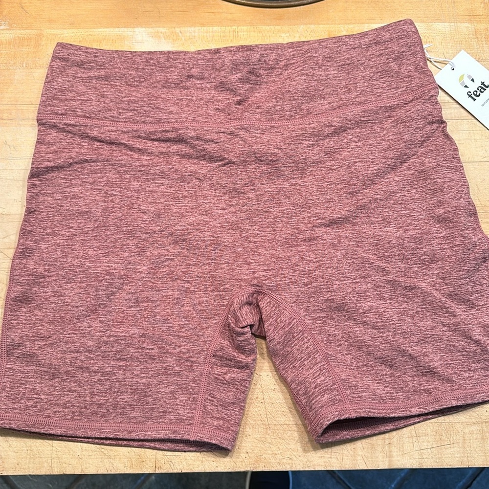 NWT Feat Solace Bike Short, Gogi (Heather) Color, L